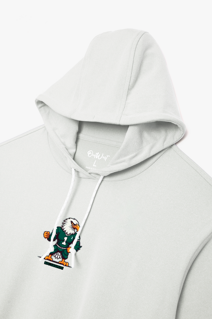 NFC Champs * Cloud Gray Zuccara Performance Hoodie